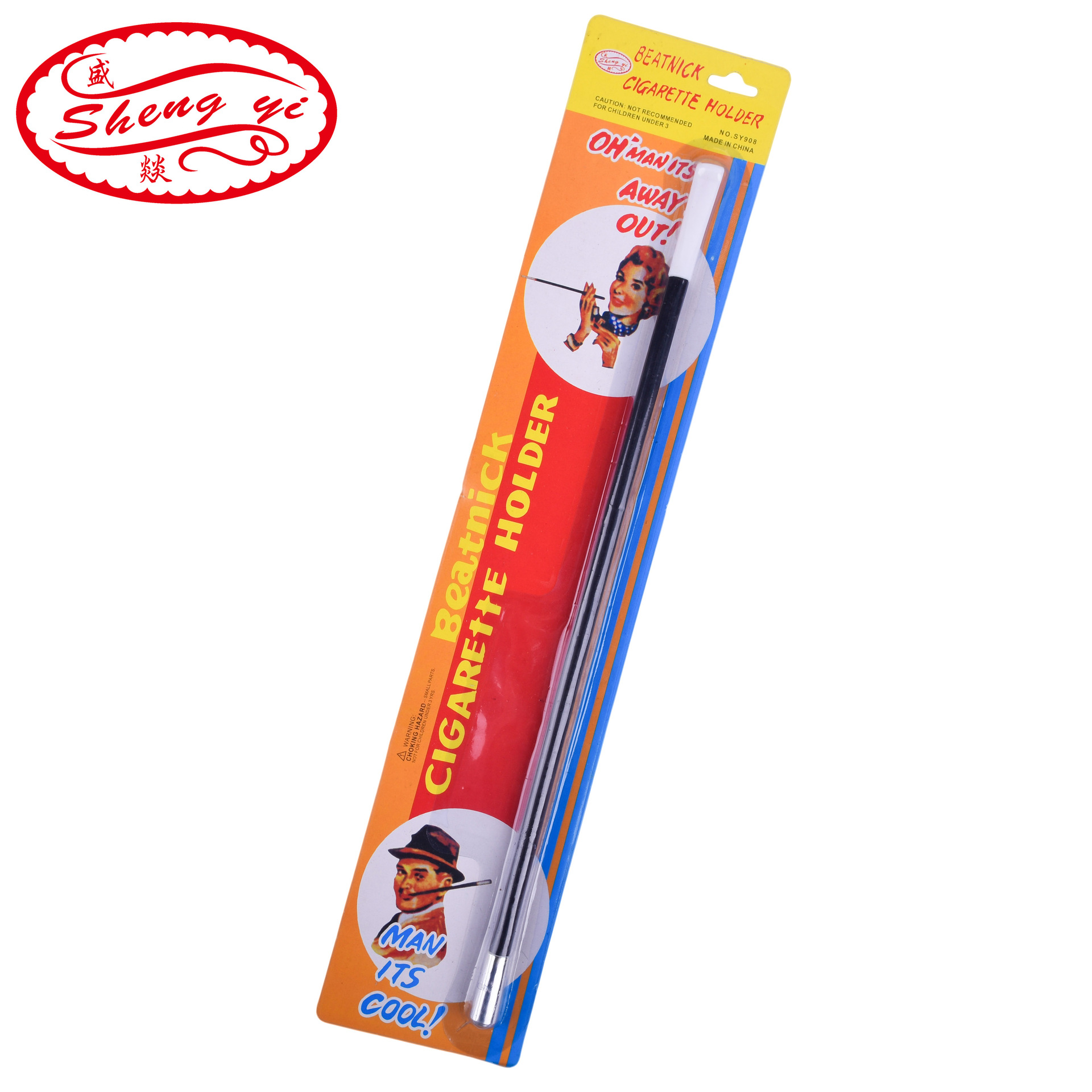 【跨境】万圣节舞会装扮道具长烟杆 烟杆道具假烟斗烟管无烟杆