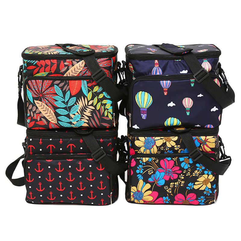 Hao Mo Qing Yi customized bento insulated bags, travel portable fresh-keeping ice packs, lunch boxes, bags, takeout boxes, catering camping boxes