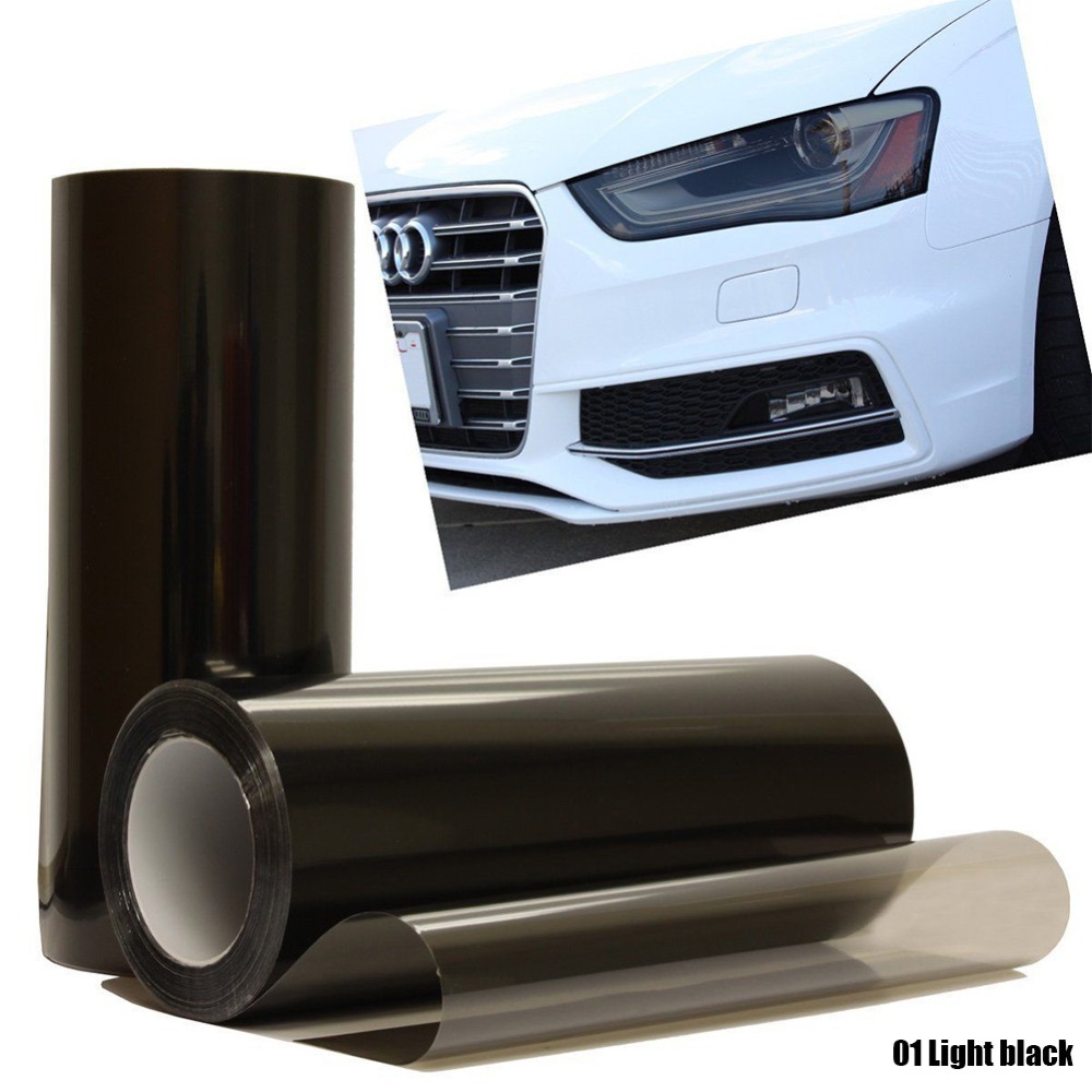 30 X100cm Car Headlights Color Changing Film Brake Light Sticker Taillight Color Changing Film Light Transmitting Film Car Sticker Modified Color Changing Film Personalized Diy Color Changing Film Item Picture