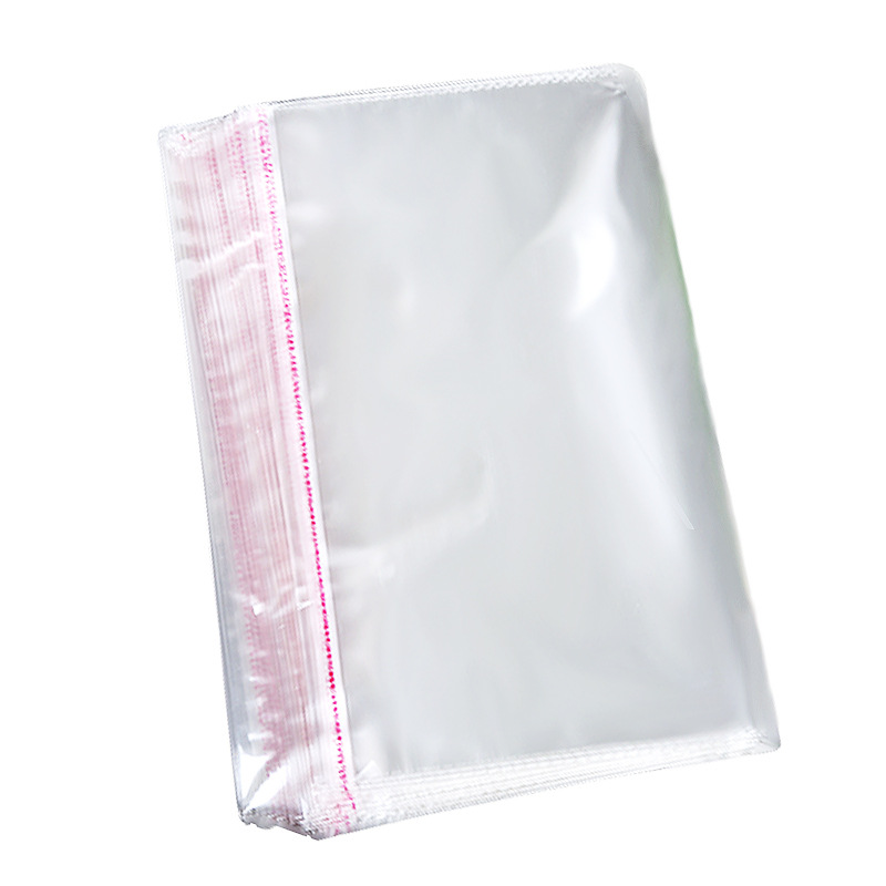 现货opp袋透明塑料袋子服装包装袋不干胶自封袋pe自粘袋可印LOGO详情图5