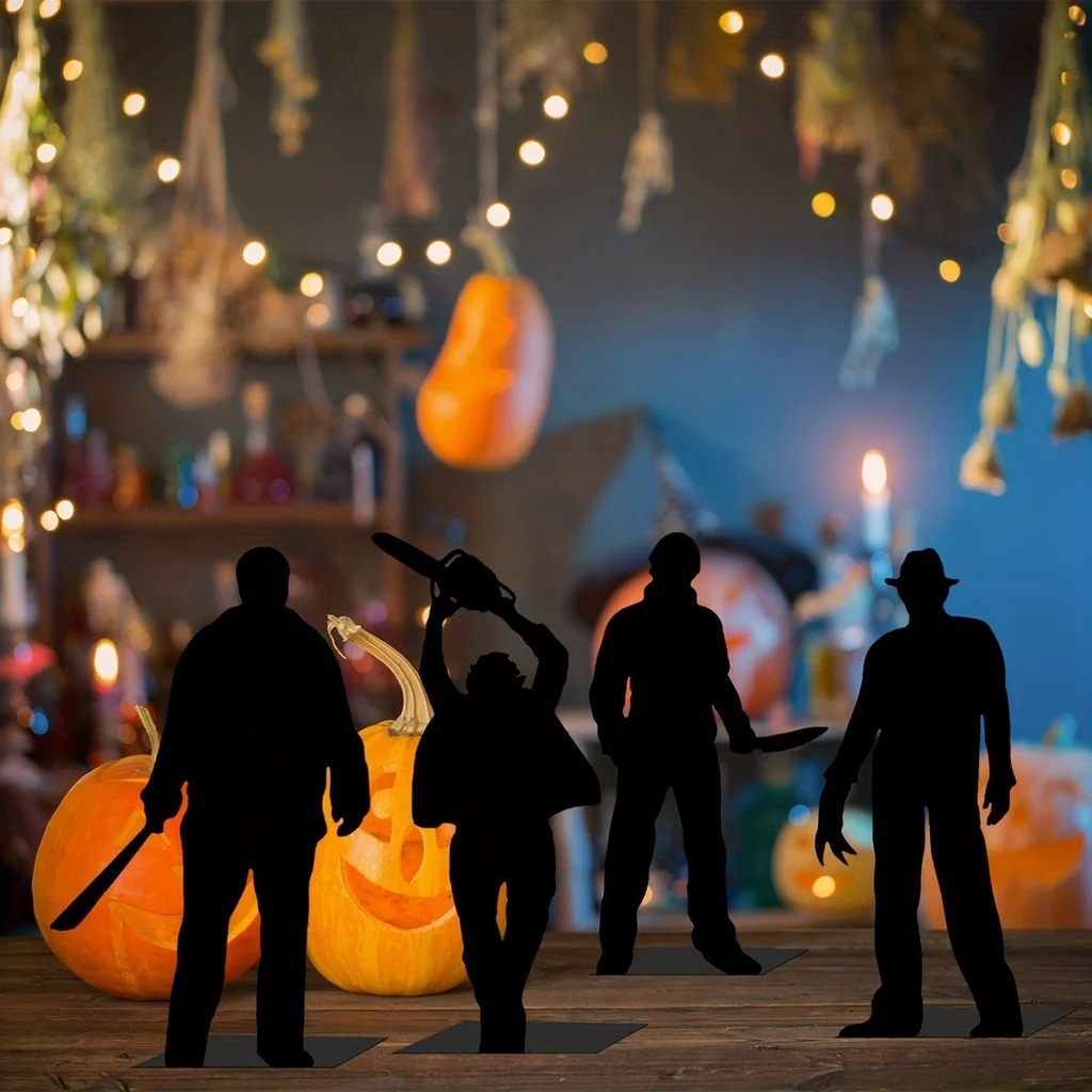 跨境贸易铁艺1件人物剪影金属铁制工艺品爆款细节图