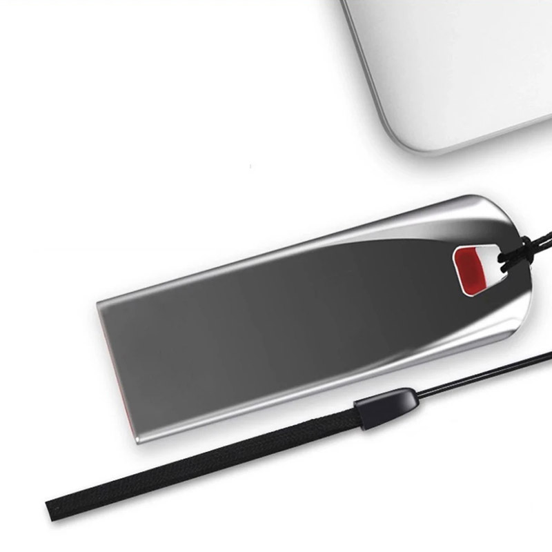 Wholesale cross-border trade 2T USB flash drive with large capacity expansion and upgrade, engraved creative metal 1T USB flash drive with fixed Logo details Picture