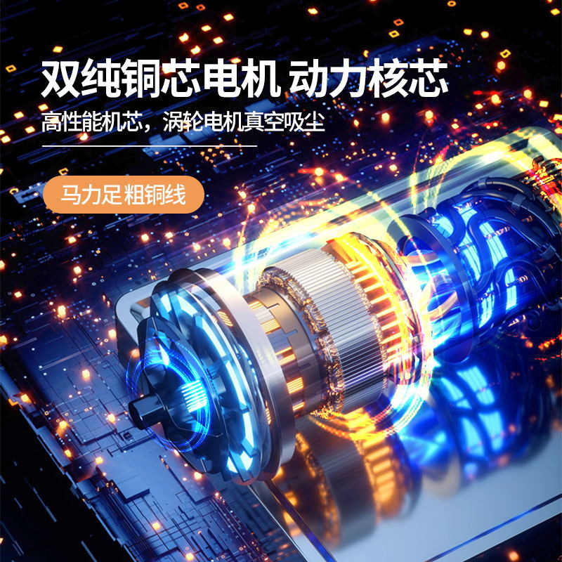 Super high-power car vacuum cleaner, wireless handheld car supplies, portable small household desktop vacuum cleaner Application Scenario