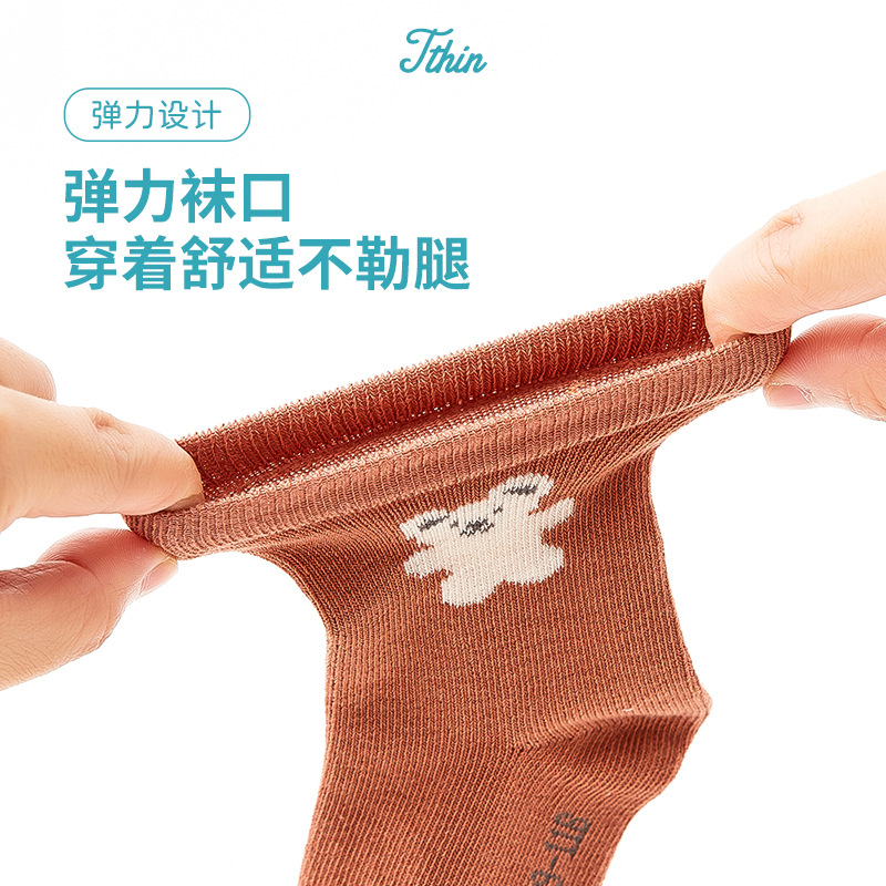 New Little Dragon Man Boneless Loose 0-5 Years Old Baby Socks Spring And Winter Children's Socks Thick Cartoon Baby Cotton Socks Application Scenario