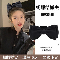 Custom bow hair clip Hair clip back hair clip advanced sense shark clip hair clip