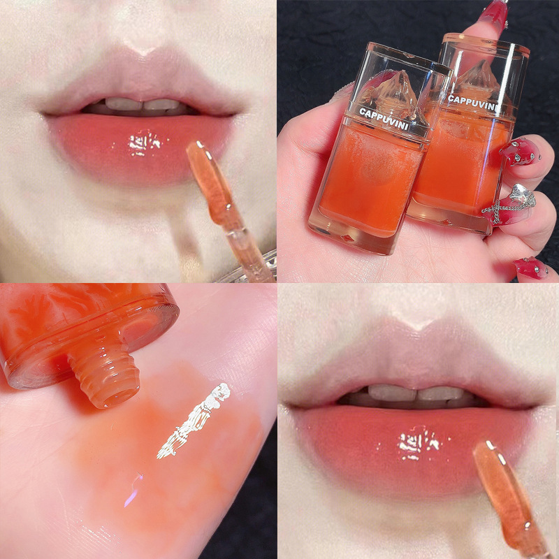 唇彩/唇釉唇彩/芦荟/阿玛尼粉底液/草莓味白底实物图