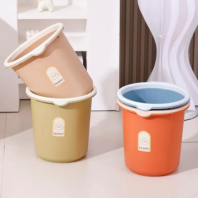 Large-capacity trash can, new household model, living room, room, bedroom, toilet, bathroom, cute students details Picture