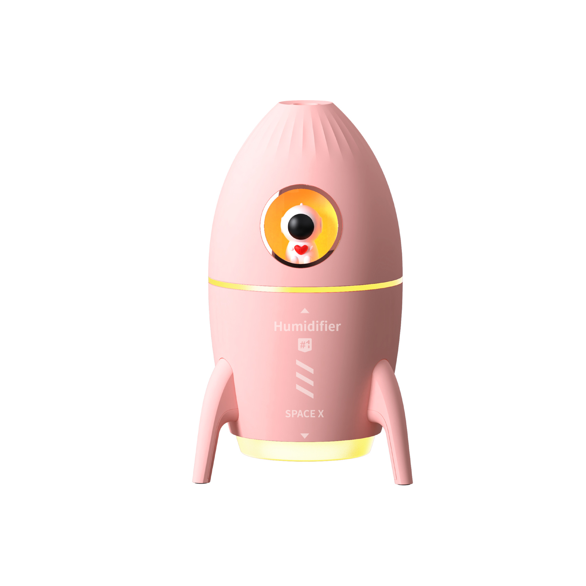 Cross-border new home USB ambient light air atomizer desktop desktop rocket astronaut aroma diffuser humidifier Application Scenario
