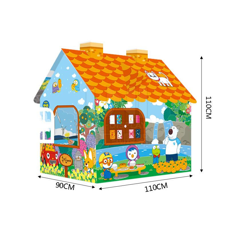 The factory produces supermarket promotion paper stacking head display display paper stacking head Food snack paper stacking head Application Scenario