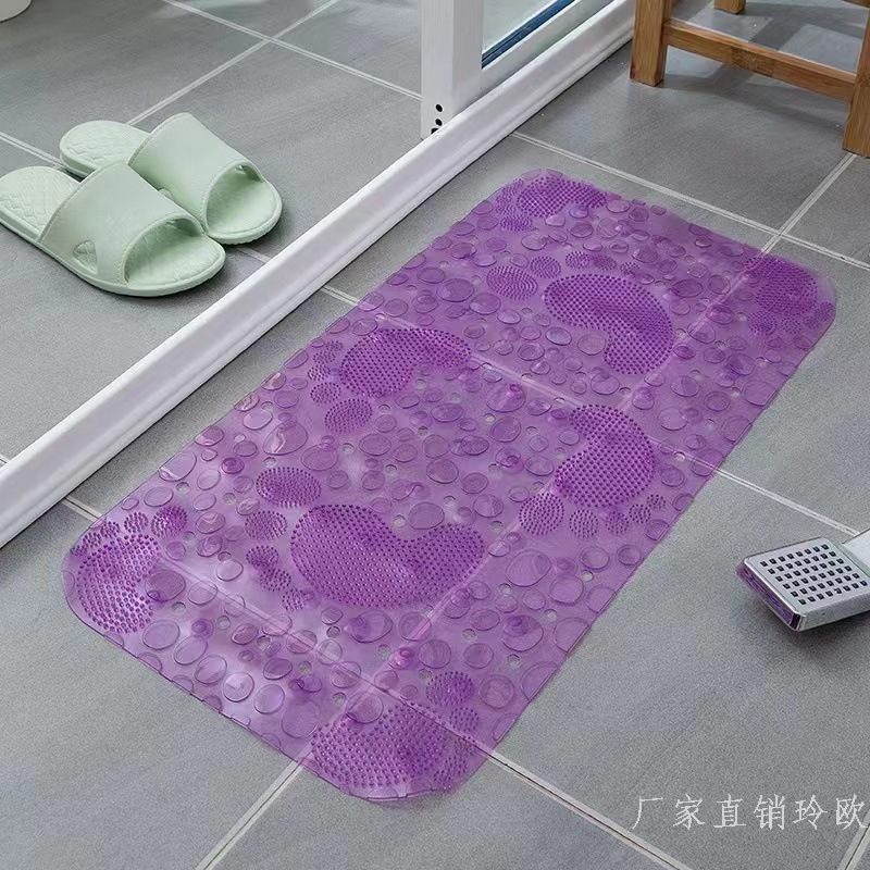 Non-Slip Foot Mat For Bathroom Shower Mat Non-Slip Mat Mat With Suction Pads Massage The Sole Of The Foot To Prevent Falling Soft Application Scenario