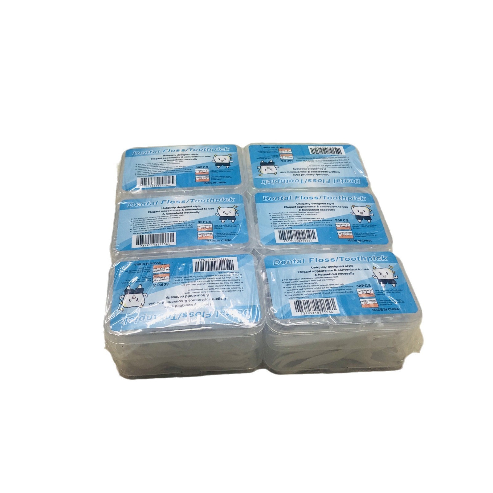 Disposable Dental Floss Box Portable Dental Cleaning And Dental Care Ultra Fine Floss Stick Rs-8833 Item Picture
