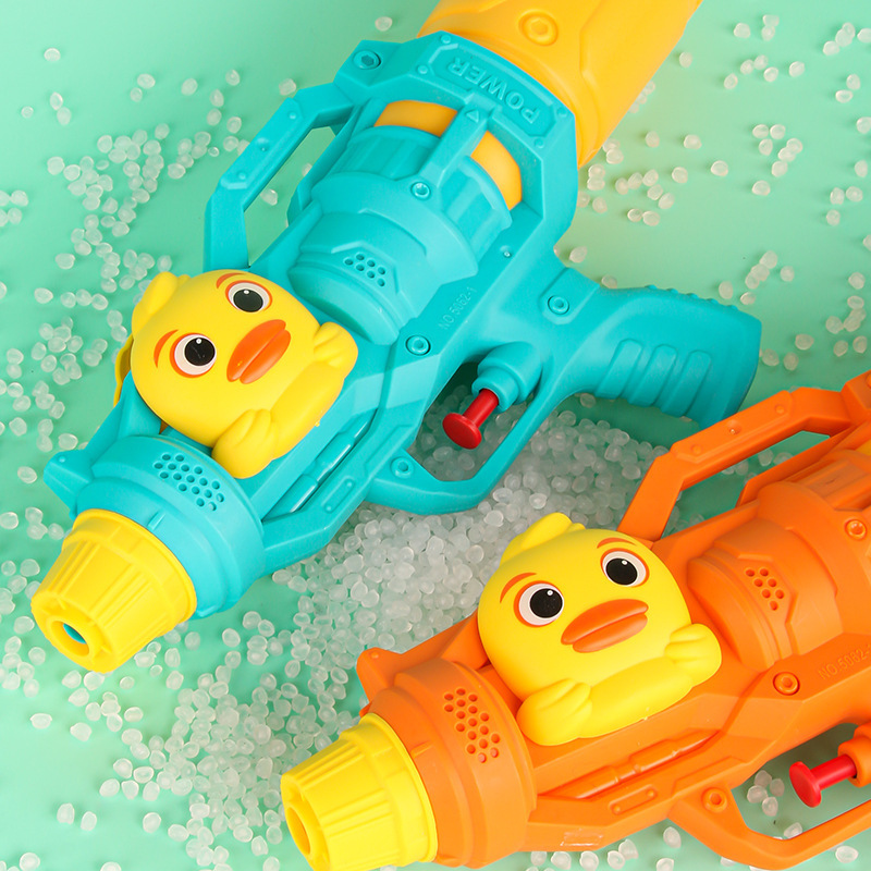 2024爆款玩具批发儿童沙滩夏季玩具小黄鸭戏水水枪玩具容量恐龙详情图3