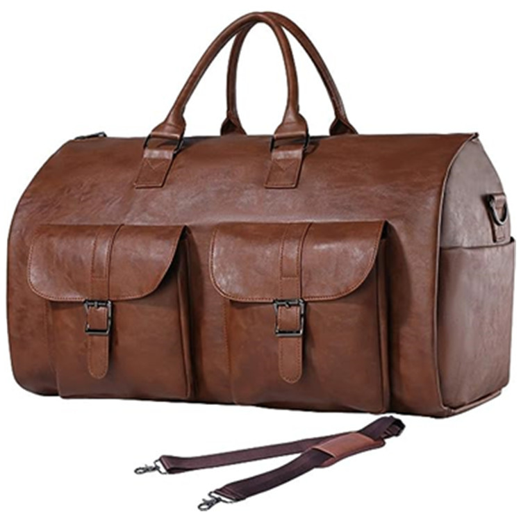 现货新款可转换旅行服装随身行李袋2合1悬挂式手提箱西装旅行包