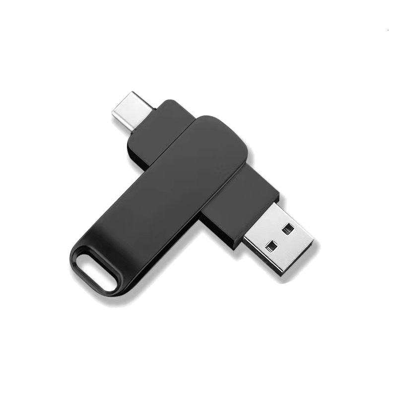 Wholesale of cross-border metal USB flash drives, 64gU car flash drives, large-capacity 3.0 dual-purpose USB flash drives for computers, Type-c mobile phone USB flash drives Application Scenario