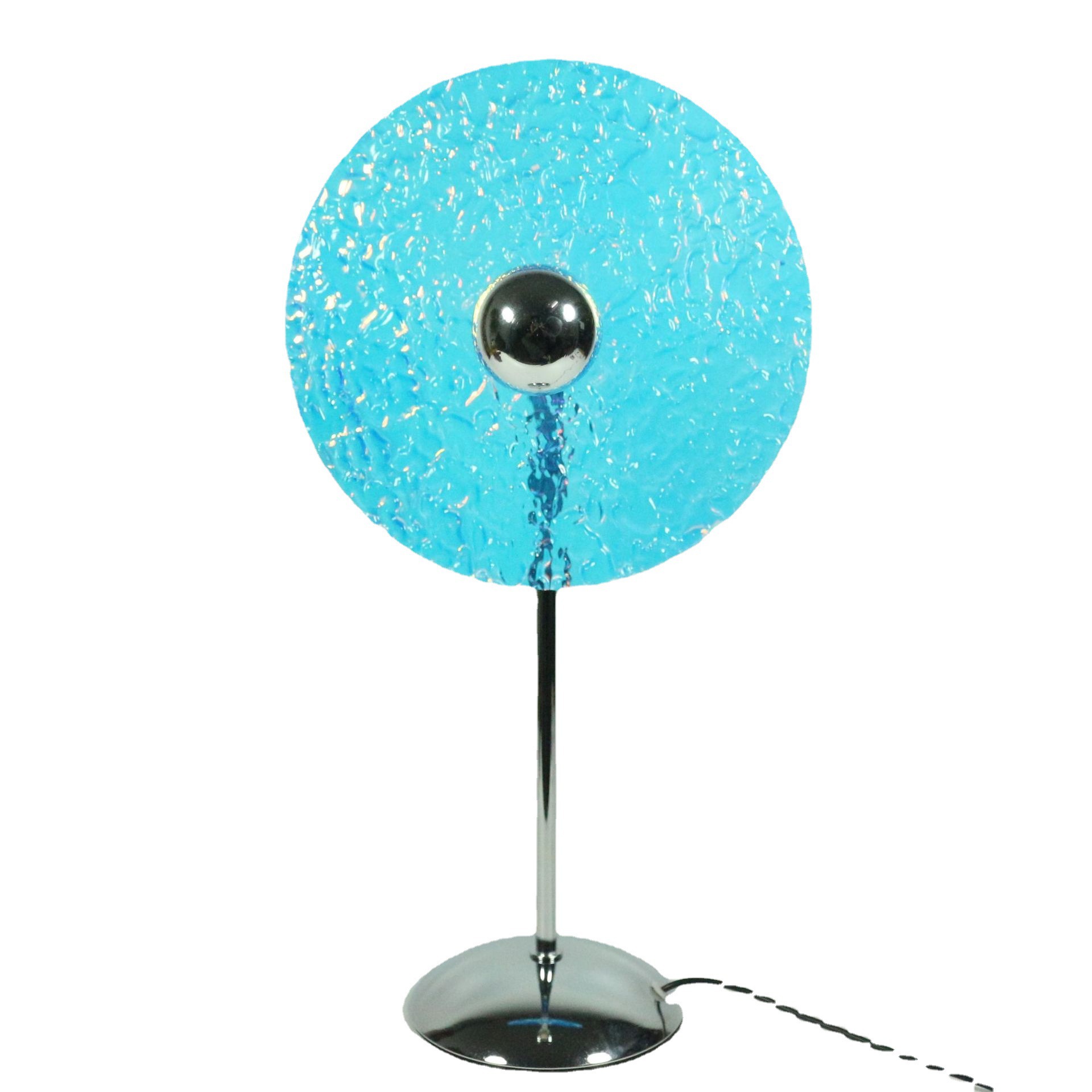Light and shadow atmosphere table lamp, Aurora dazzling color bag, Haus Wave table lamp, bedroom decoration, romantic and creative night light Item Picture