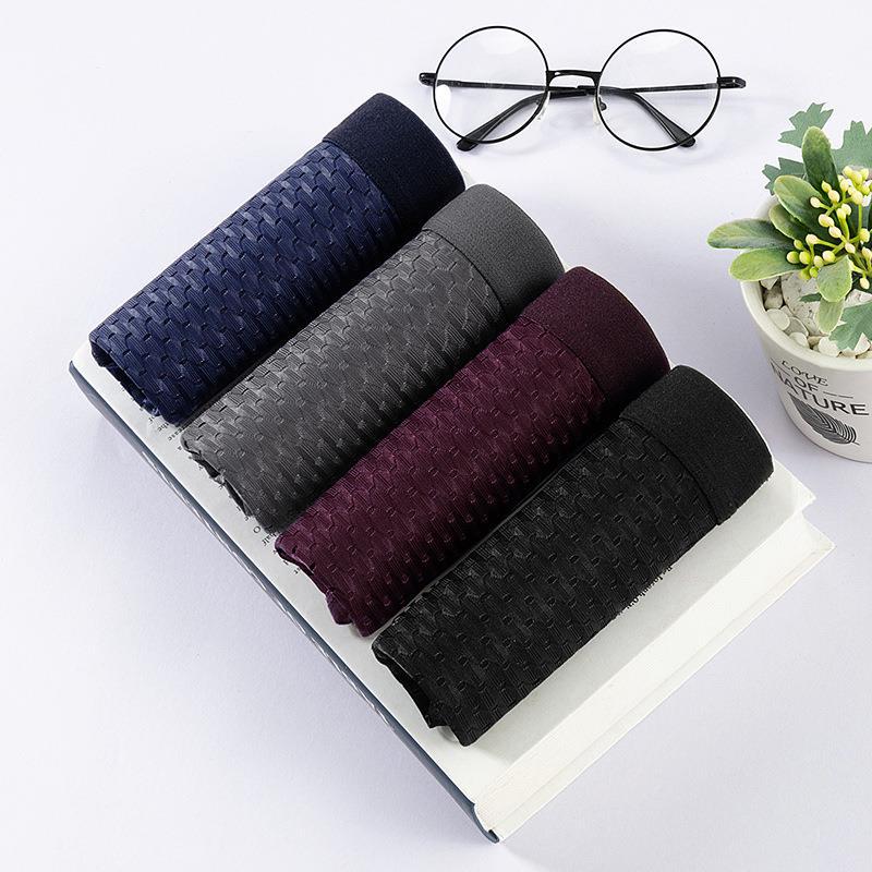 Quick-dry mesh mesh ice silk men's briefs Men Modal Breathable summer crisp mesh pants thin Specification drawing