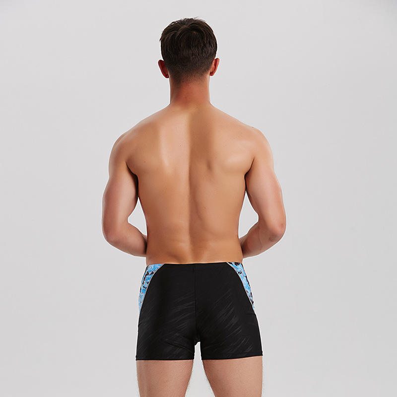Europe And America Men's High-End Swim Shorts 2 Factory Direct Sales Specification drawing