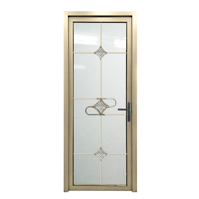 Supply Narrow Frame Aluminum Alloy Flat Door Spot Kitchen Glass Bathroom Door Bedroom Toilet Door Bathroom Door Factory Application Scenario