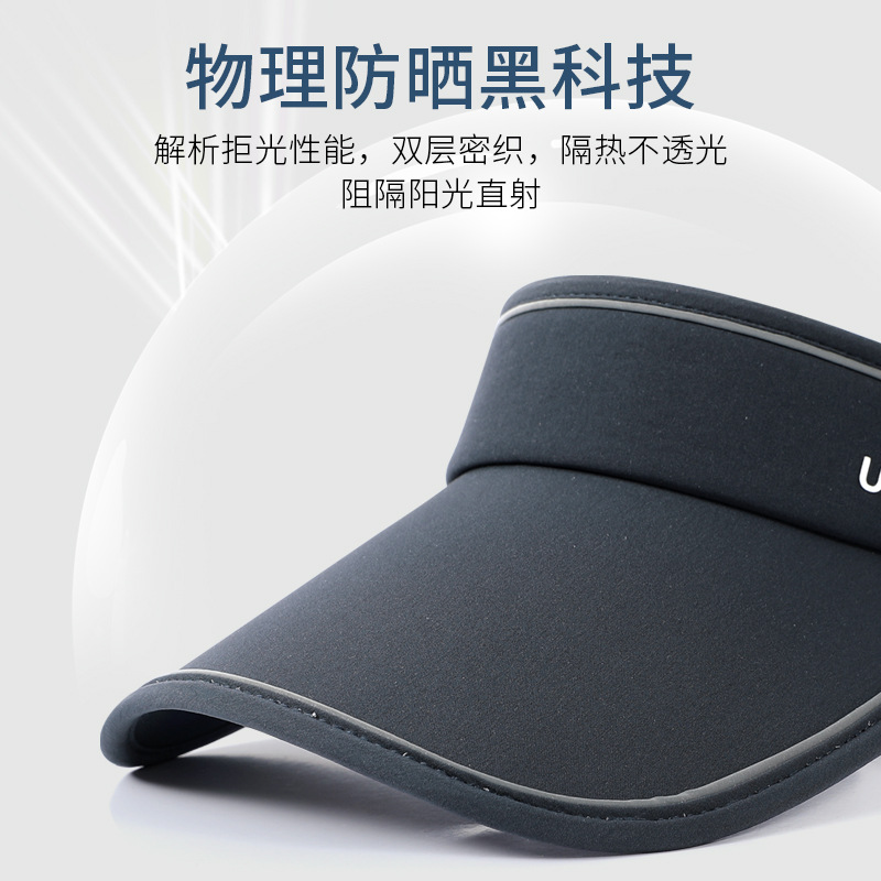 Sunblock Hats Men's And Women's Empty Hats Summer Outdoor Sun Hats Uv Protection Upf50+ Large Brimmed Beach Hats details Picture