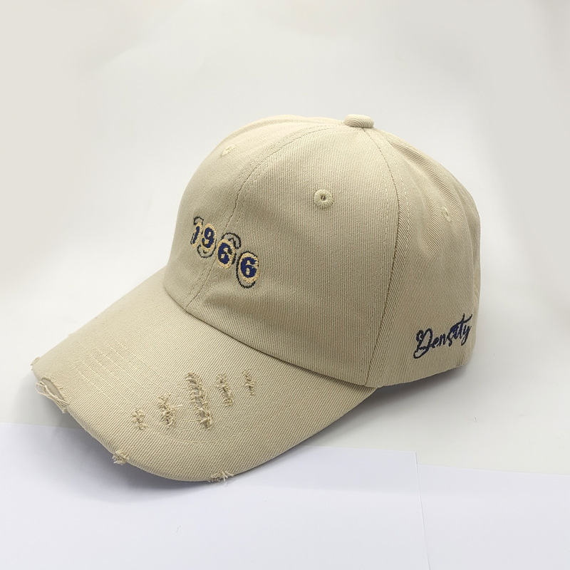 Summer's new English-embroidered baseball cap, sunshade and sun protection cap, versatile hat for outdoor sports, mountain climbing and travel Item Picture