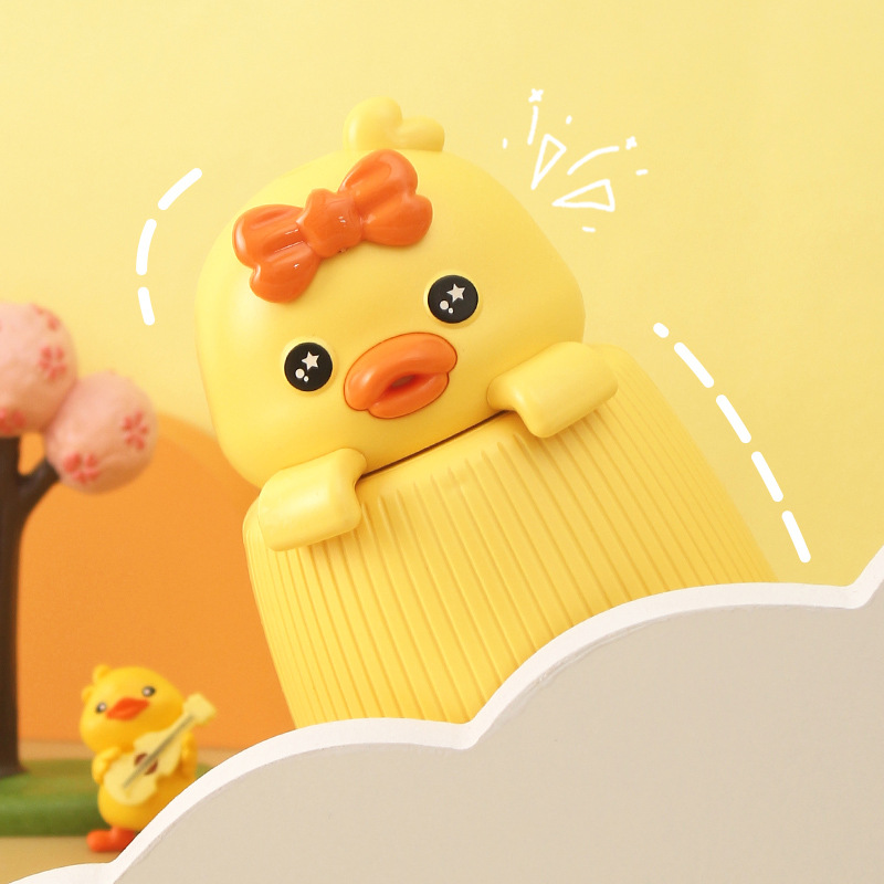 Strict selection of cartoon mini desktop humidifier cute yellow duck fog quantity water refill instrument home dormitory car USB details Picture