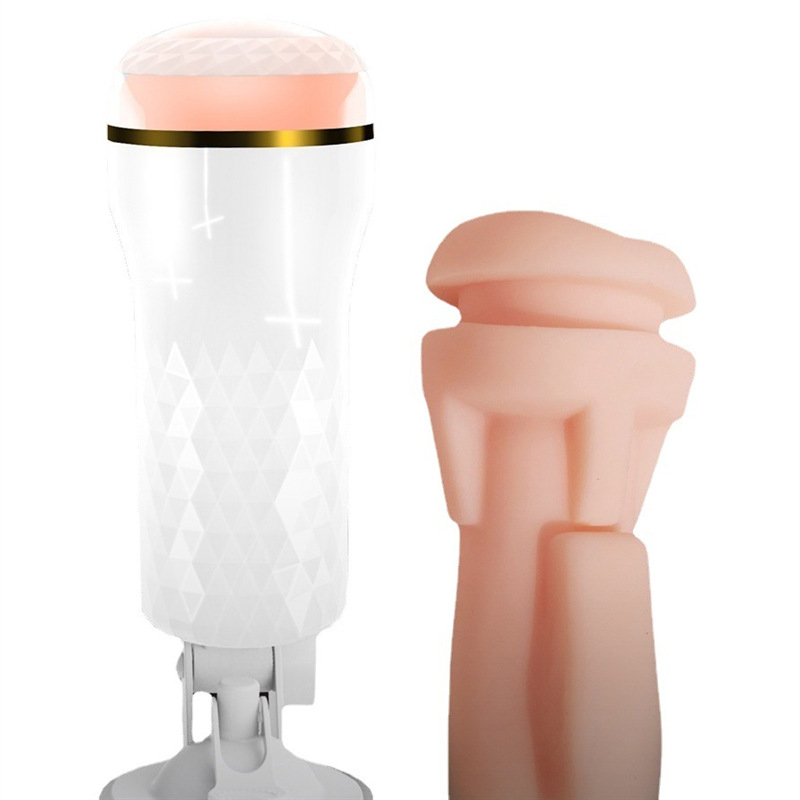 Manufacturers Aircraft Cup Men's Ultra-Tight Clamp Suction Real Fleshy Male Toys Inverted Mold Adult Fun Couple Item Picture