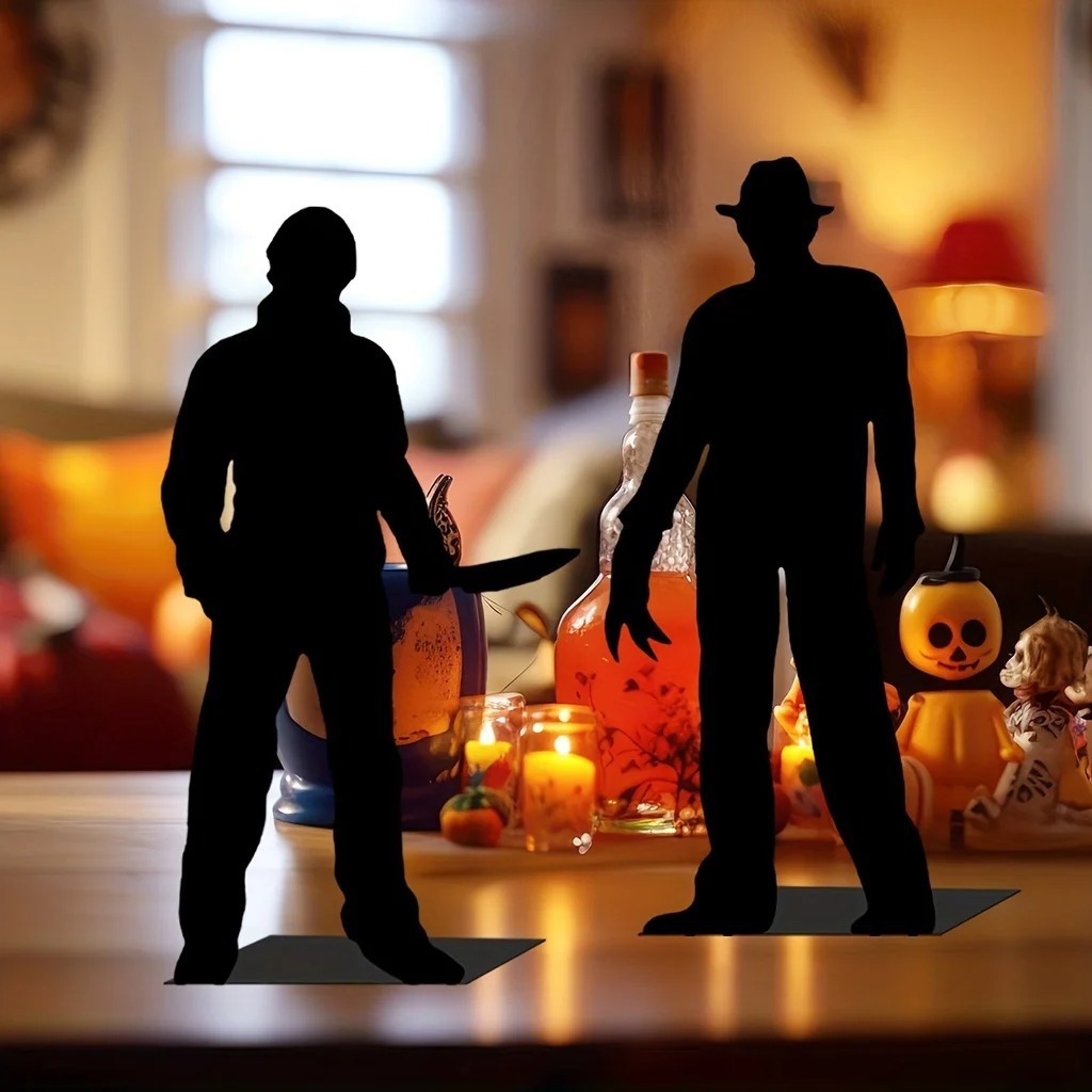 跨境贸易铁艺1件人物剪影金属铁制工艺品爆款产品图