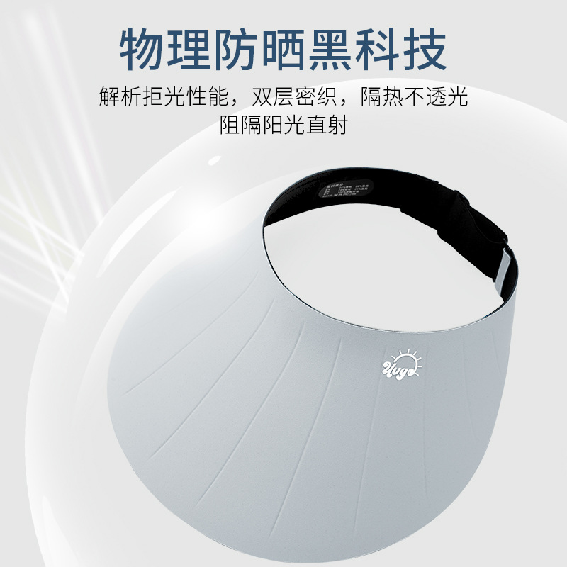 Big Empty Hat Women Spring And Summer New Integrated Sunscreen Sunhat Anti-Ultraviolet Tourism Beach Sun Hat Man details Picture