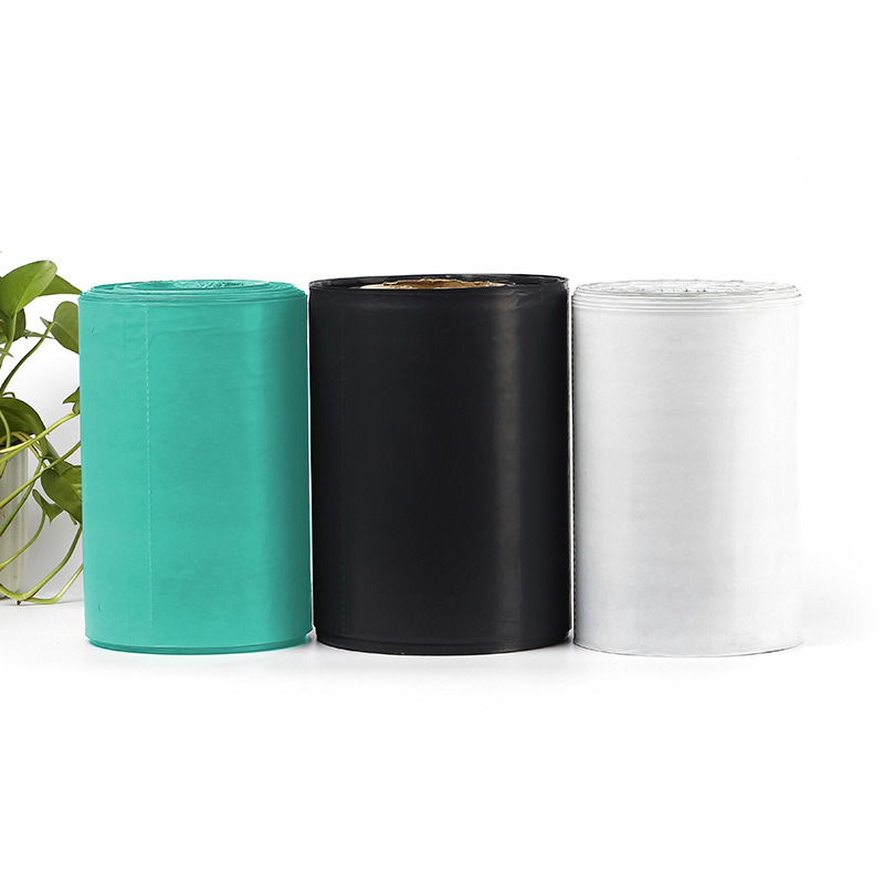 Source Manufacturers Wholesale Pre-Opening Packaging Black Green White With Rolling Bag Express Bag Clothing Bags details Picture