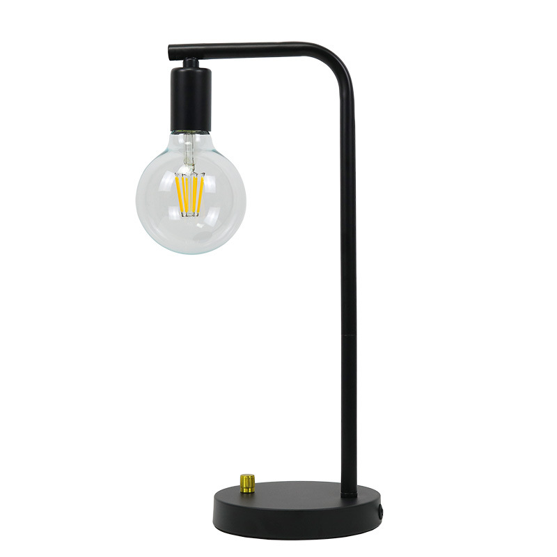 Retro and nostalgic desk lamp, European-style bedroom reading living room, American-style super bright plug-in work study, decorative bedside lamp Item Picture