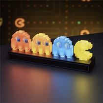 Factory cute pixel human lamp nostalgia war voice activated USB night light smart music rhythm changing table lamp