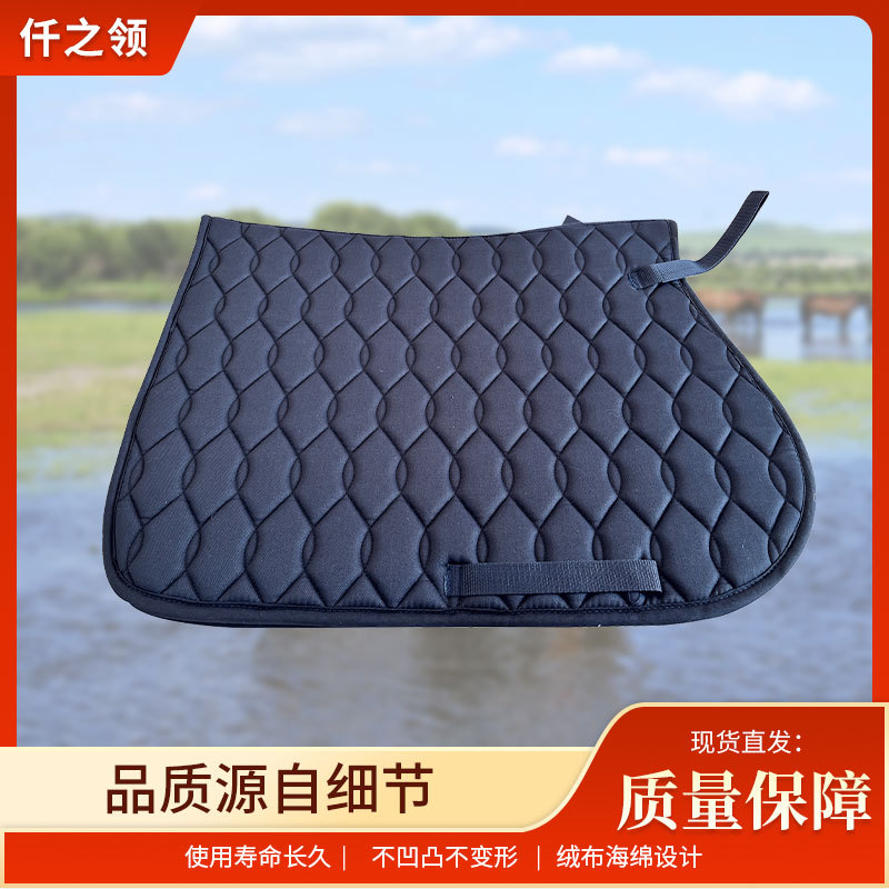 厂家直供马汗垫透气马鞍汗垫马术比赛加棉吸汗减震垫马鞍垫产品图