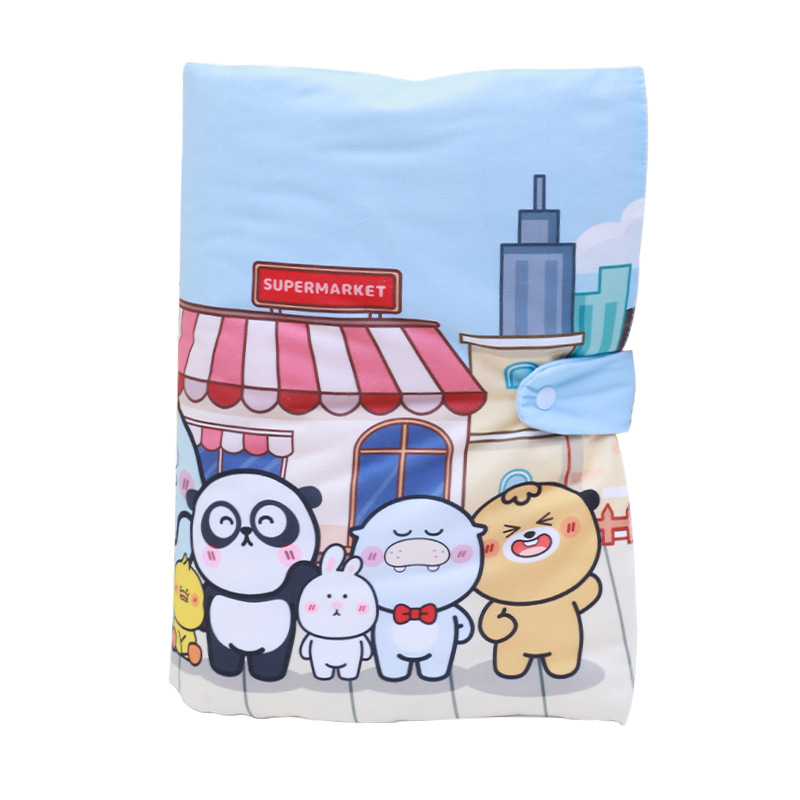 Wholesale of Beerus multi-functional throw pillows and quilts, two-in-one, Kanglewu car throw pillows and quilts, and office throw blankets Item Picture