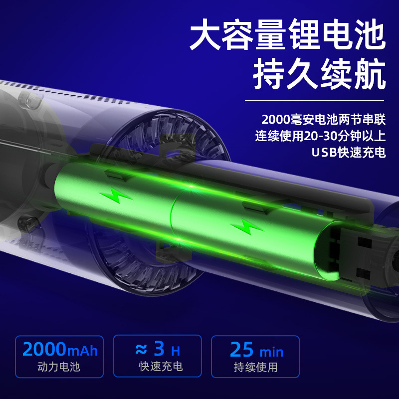 车用吸尘器实物图