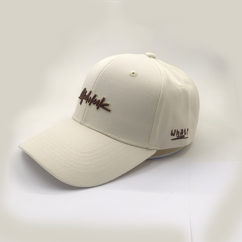 Spring And Summer New Sunscreen Cap Korean Embroidered Baseball Cap Simple Fashion Trend Shade Hat In Stock details Picture