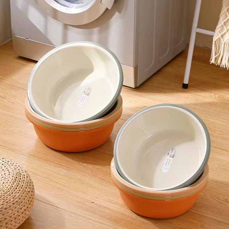 High-quality appearance level household washbasin, plastic thickened foot basin, laundry basin, student basin, children's and baby washbasin