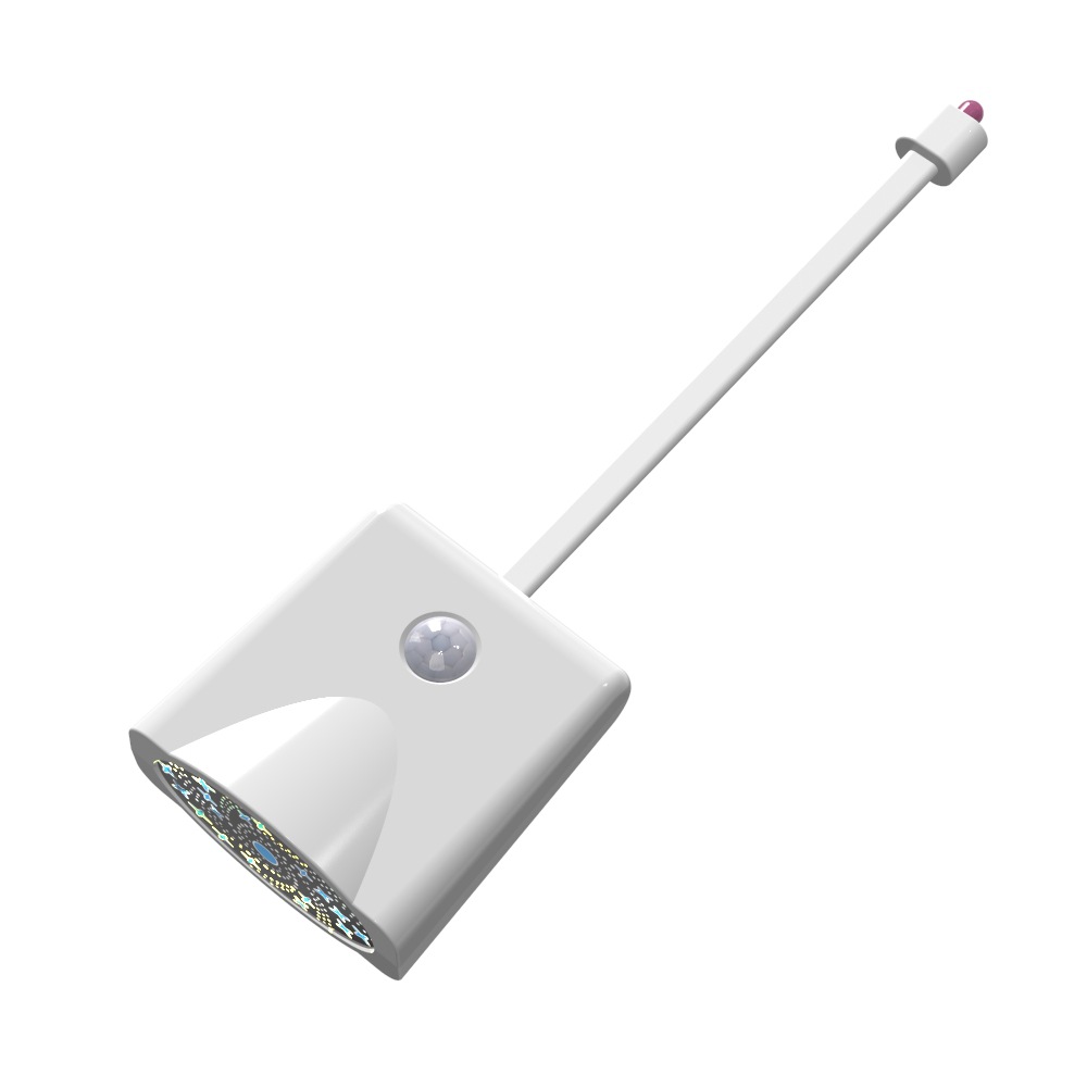 New rechargeable toilet light, sensor light, human body sensor light, projection light, toilet RGB ambient light, smart night light Item Picture