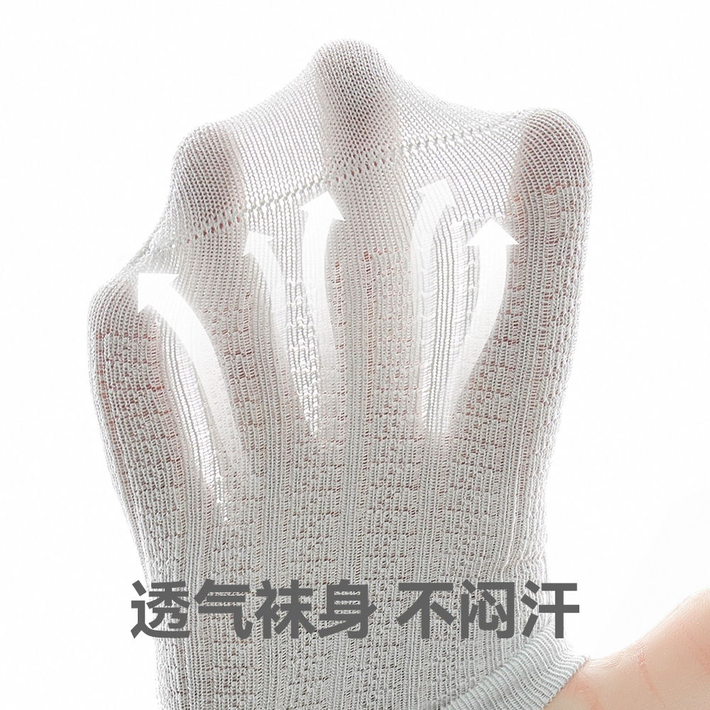 New Little Dragon Man Boneless Mesh For Boys And Girls Baby Baby Socks Stereoscopic Cartoon Baby Socks For Children 0-5 Years Old Specification drawing