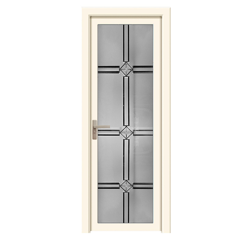 Supply Narrow Frame Aluminum Alloy Flat Door Spot Kitchen Glass Bathroom Door Bedroom Toilet Door Bathroom Door Factory details Picture
