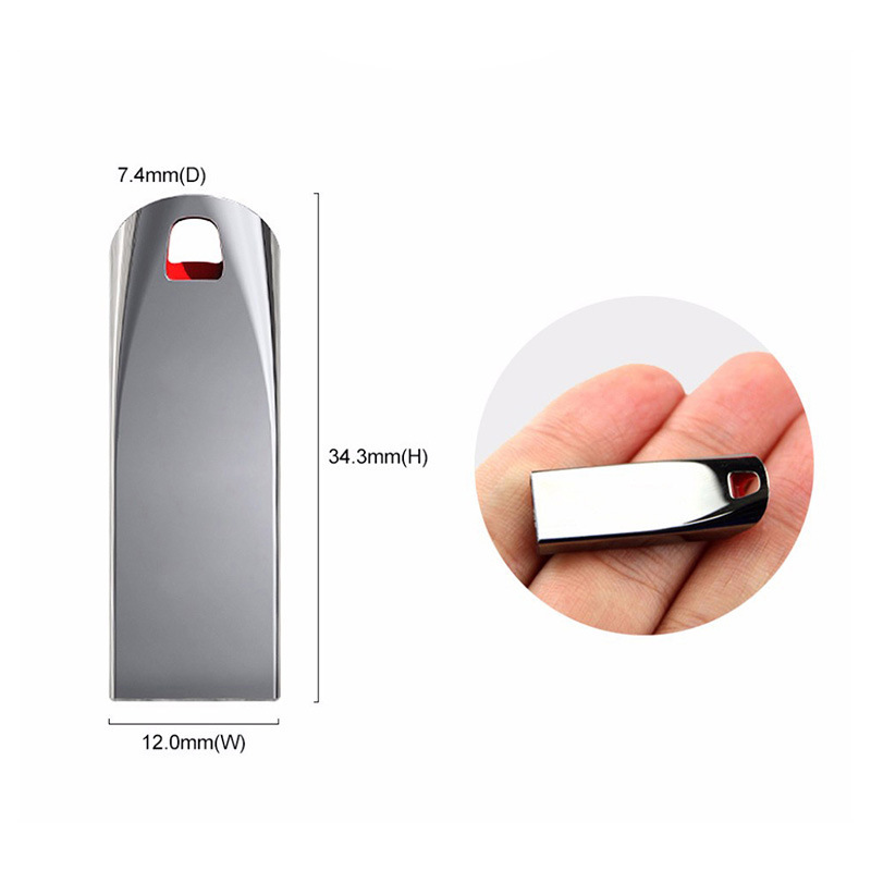 Wholesale cross-border trade 2T USB flash drive with large capacity expansion and upgrade, engraved creative metal 1T USB flash drive with fixed Logo Item Picture