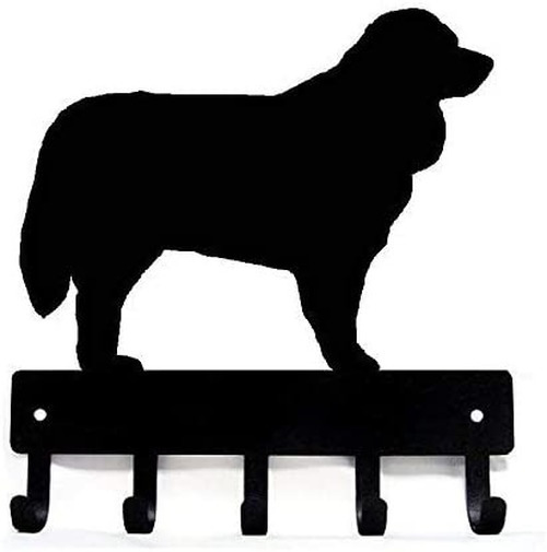 铁制工艺品伯尔尼山犬钥匙链架6 英寸宽/9 英寸宽跨境电商爆款