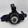 Hunter Tiger Strong Light Charging headlamp LED high-power telescopic zoom aluminum alloy 18650 lithium battery headlamp Specification image
