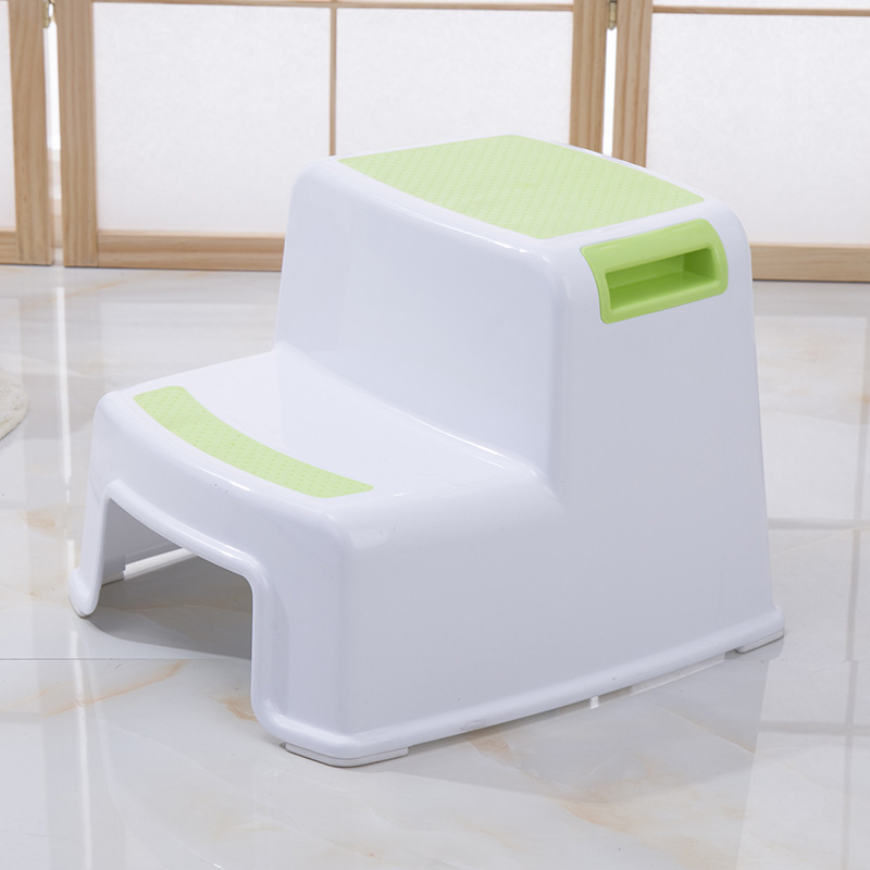 Anti-slip small staircase footstool, children's footstool, baby footstool, washbasin stool, bathroom handwashing steps, face washing Application Scenario