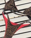 2019 Bestseller Three-point Bikini Sexy leopard Print Swimsuit Cross-border Export Exclusive Set 76211 Item Picture