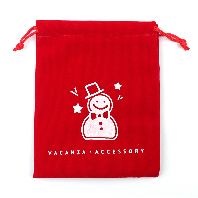 Wholesale black jewelry bags, jewelry and cosmetics storage velvet drawstring bags, earphone and power bank velvet bags Application Scenario