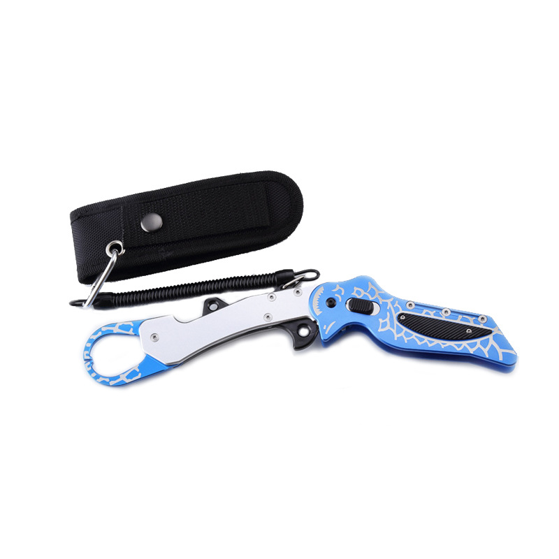 New folding aviation aluminum alloy fish control device, fish control device, fish graber, fish retrieval device, outdoor fish control device Item Picture