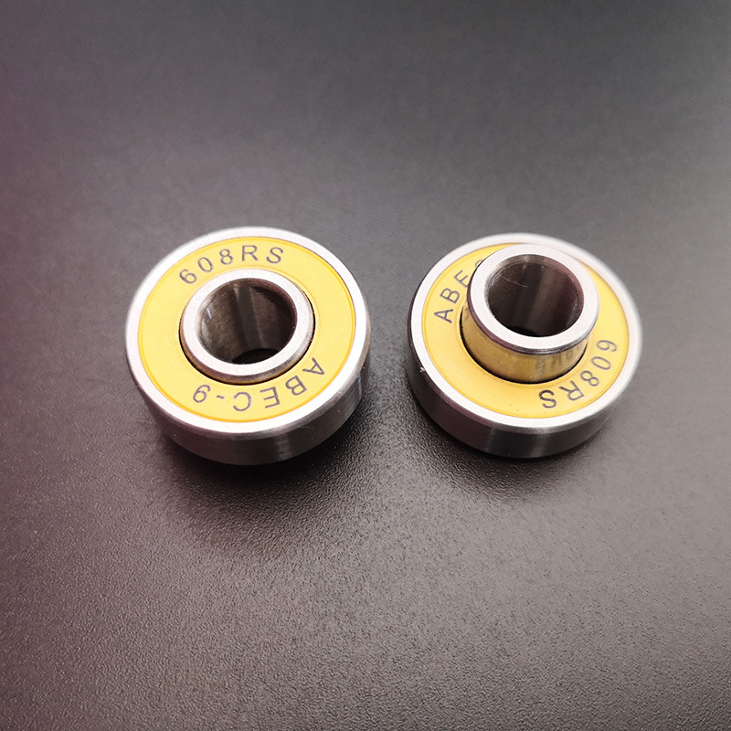 厂家批发长板轴承 一体轴承 陆地冲浪板轴承 长板一体陶瓷轴承608产品图