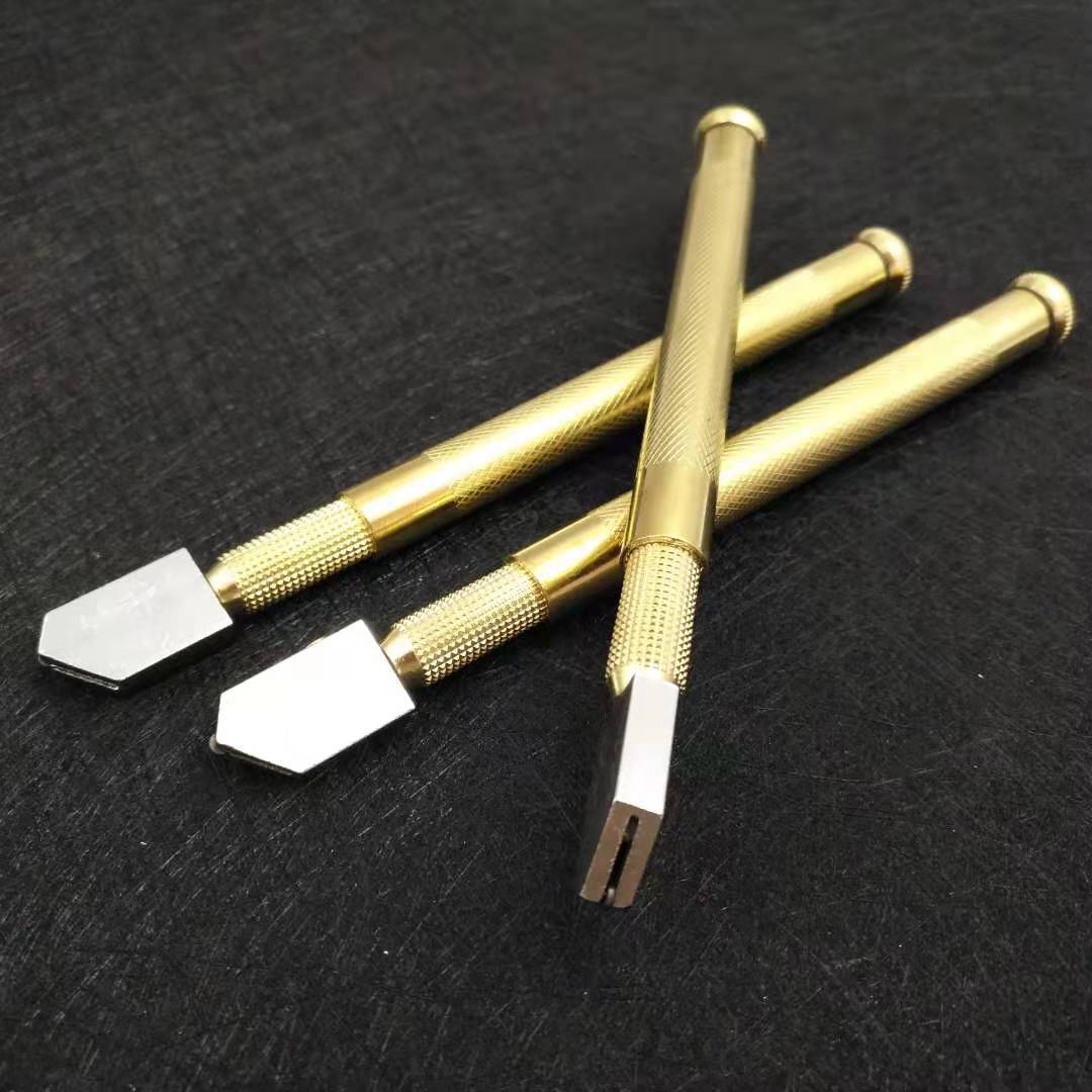 滚轮式瓷砖玻璃刀 薄板玻璃专用刀铁杆墙砖切割工具厂家批发产品图