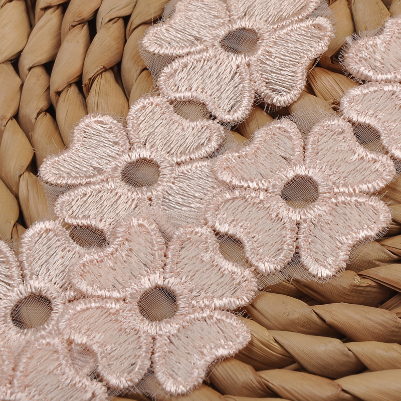 Wholesale of accessories: multi-color exquisite organza accessories, lace, women's clothing and wedding dresses, exquisite lace Specification image