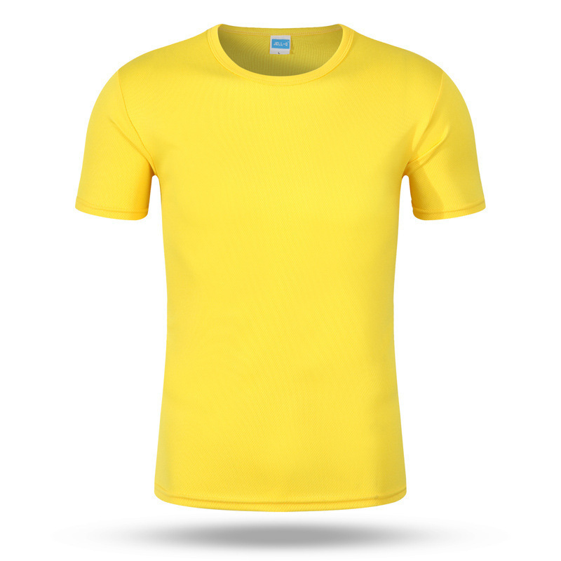 Crew-neck advertising shirt marathon sports mesh quick dry crew-neck short-sleeved T-shirt quick dry clothes customized quick dry body Specification drawing